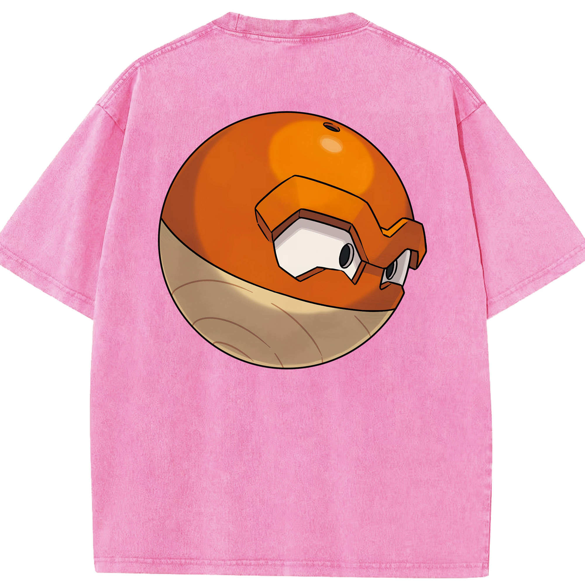 （画像用） ポケットモンスター Pokémon 綿100% ヴィンテージ風 半袖Tシャツ（背面プリント）
